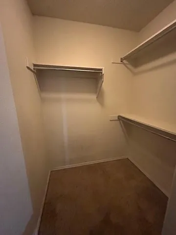 a view of a room with closet