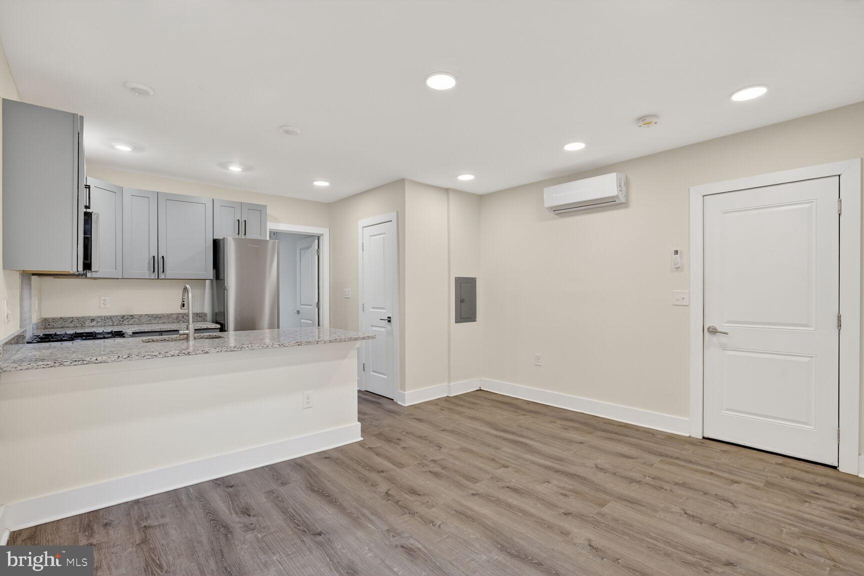 1821 T Street Northwest Washington, DC 20009 - Photo 24 of 40 a view of kitchen with wooden floor