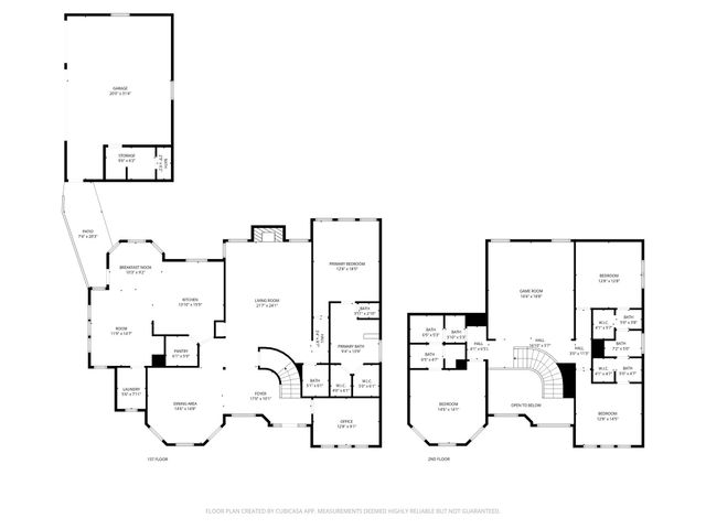 a picture of a floor plan