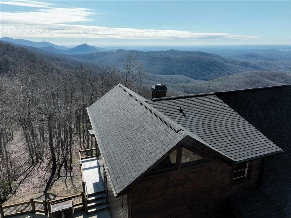 2175 Andes Ridge Talking Rock, GA 30175 - Photo 11 of 51 a view of roof deck with wooden floor and mountain view