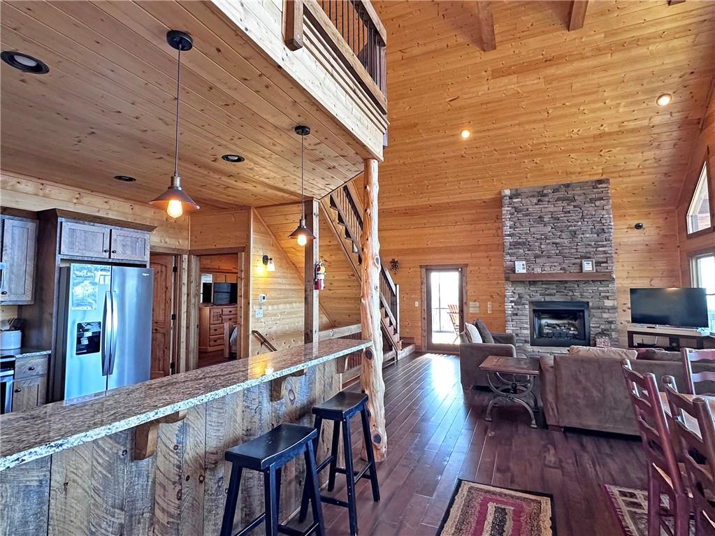 2175 Andes Ridge Talking Rock, GA 30175 - Photo 13 of 51 a view of a dining room with furniture window and wooden floor