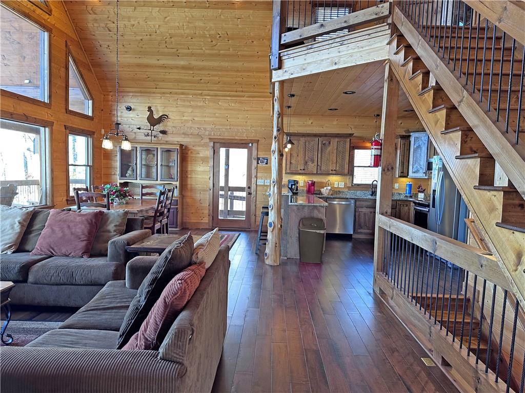 2175 Andes Ridge Talking Rock, GA 30175 - Photo 20 of 51 a living room with furniture and a wooden floor
