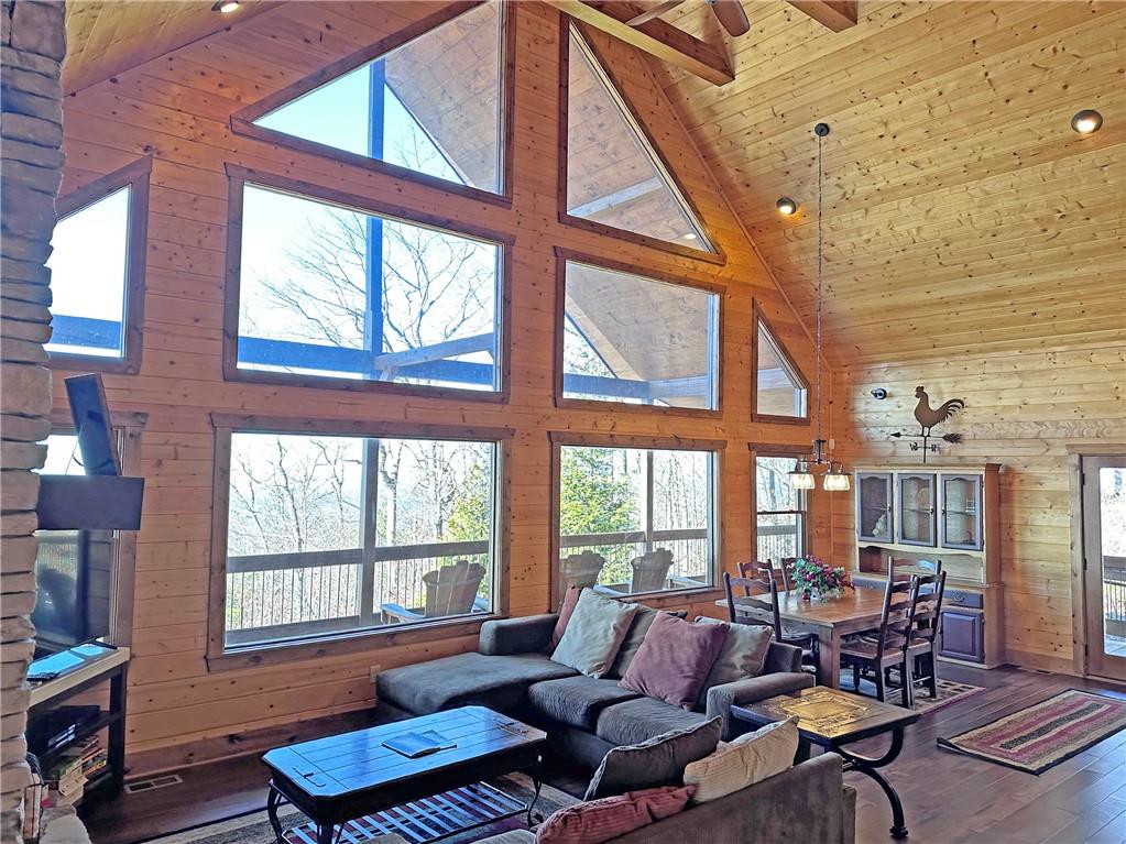 2175 Andes Ridge Talking Rock, GA 30175 - Photo 21 of 51 a living room with furniture and a large window