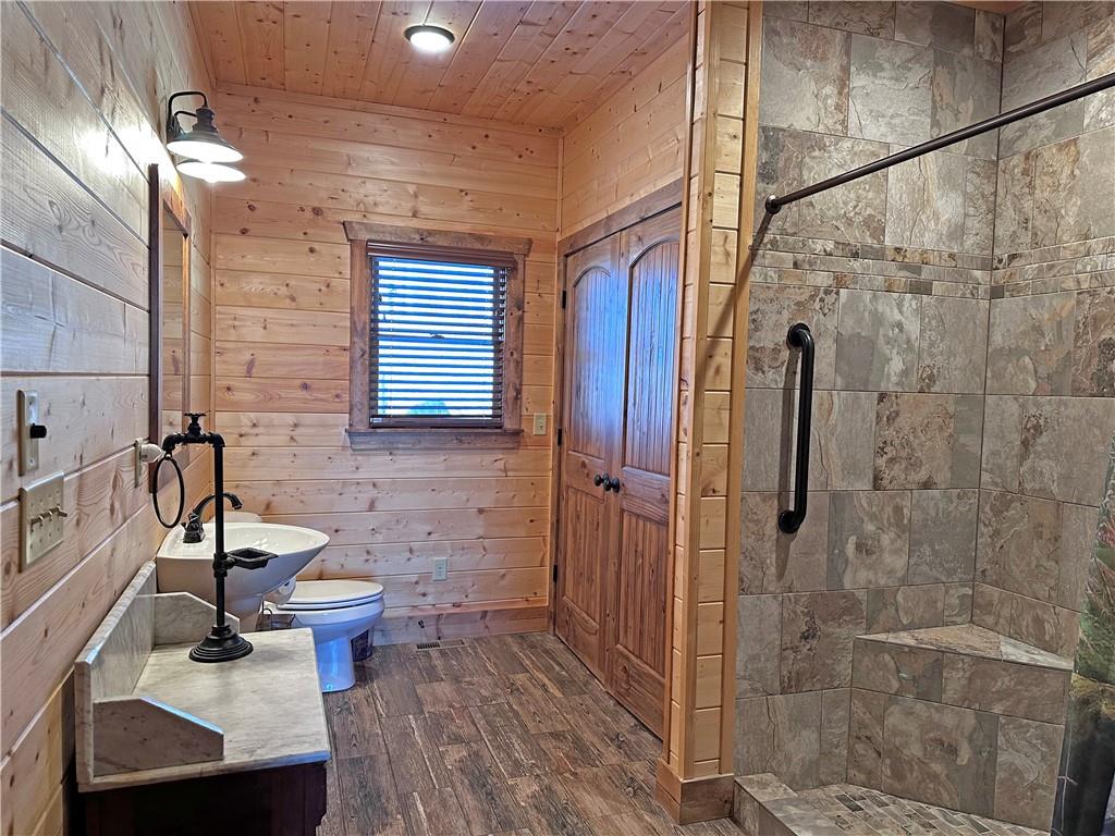 2175 Andes Ridge Talking Rock, GA 30175 - Photo 29 of 51 a bathroom with a sink and a mirror