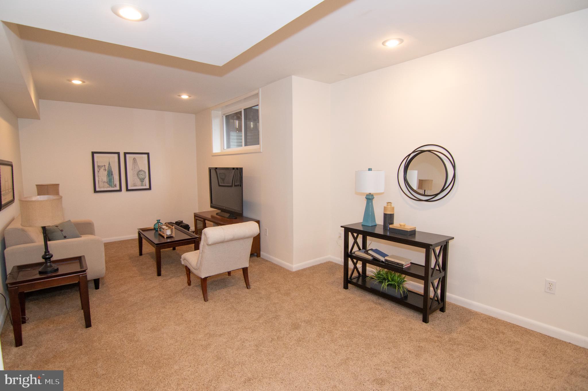 1506 Farsta Court Reston, VA 20190 - Photo 40 of 50 Lower Level Rec Room