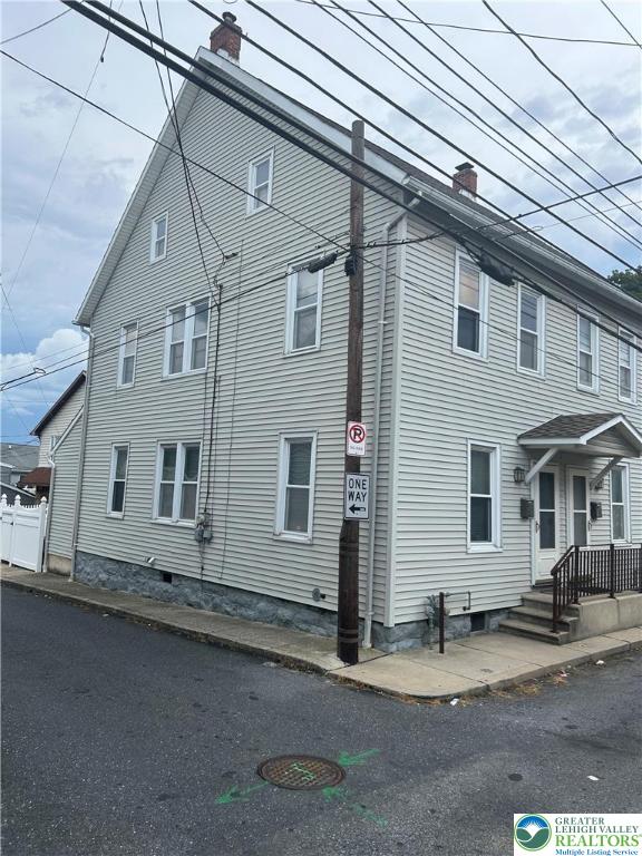 57 East Raspberry Street Bethlehem, PA 18018 - Photo 1 of 34 a front view of a house with a street