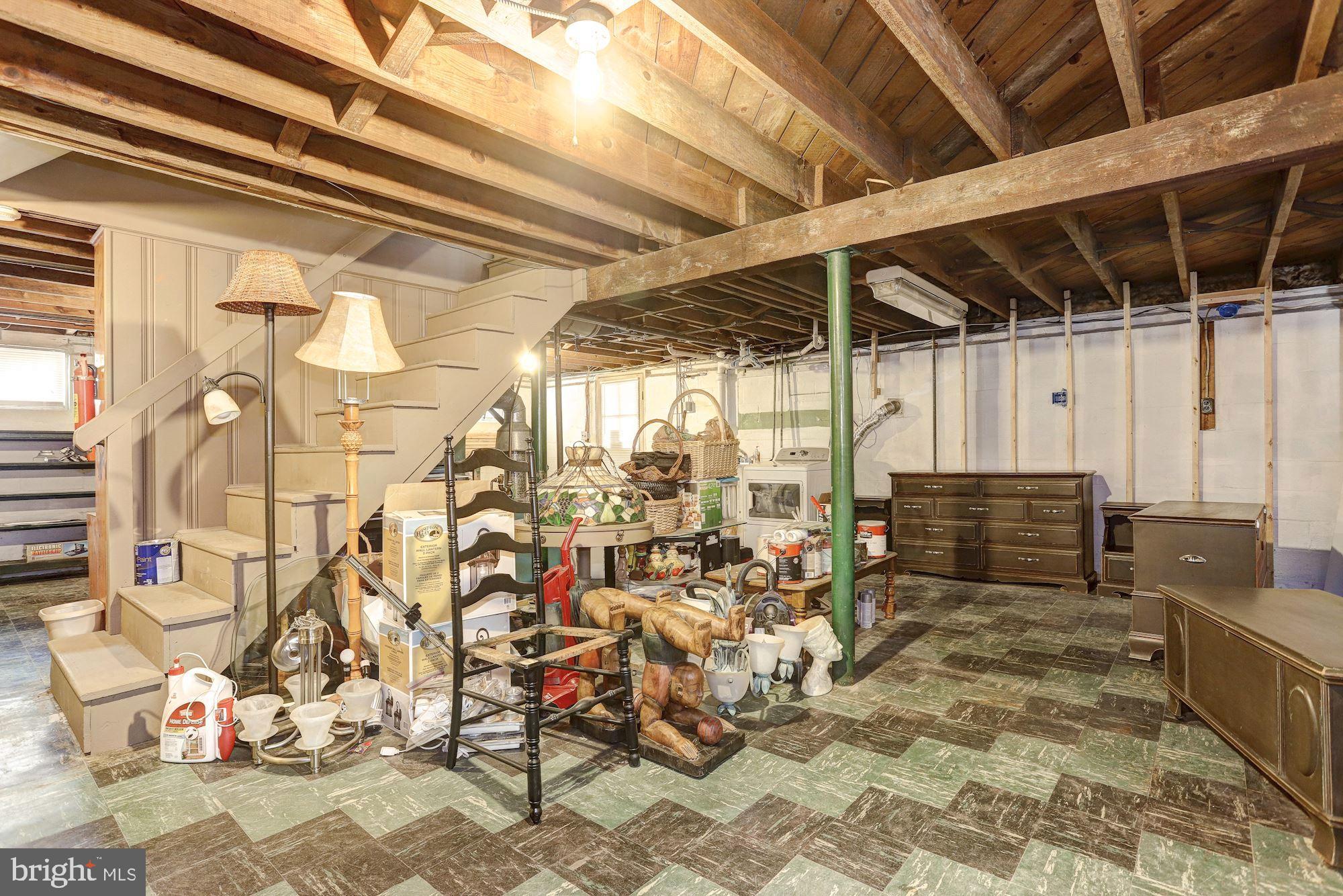 504 North Stuart Street Baltimore, MD 21221 - Photo 22 of 29 Enormous basement area could be theater game room
