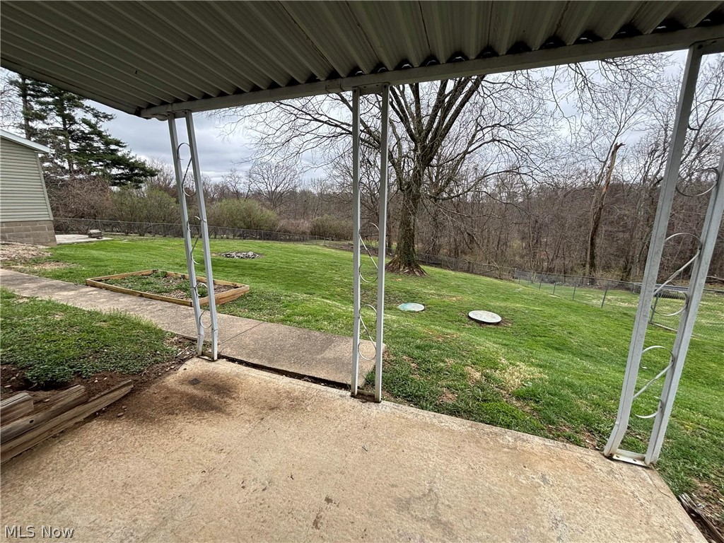 2610 Ridge Road Zanesville, OH 43701 - Photo 10 of 10 View of yard featuring a patio area