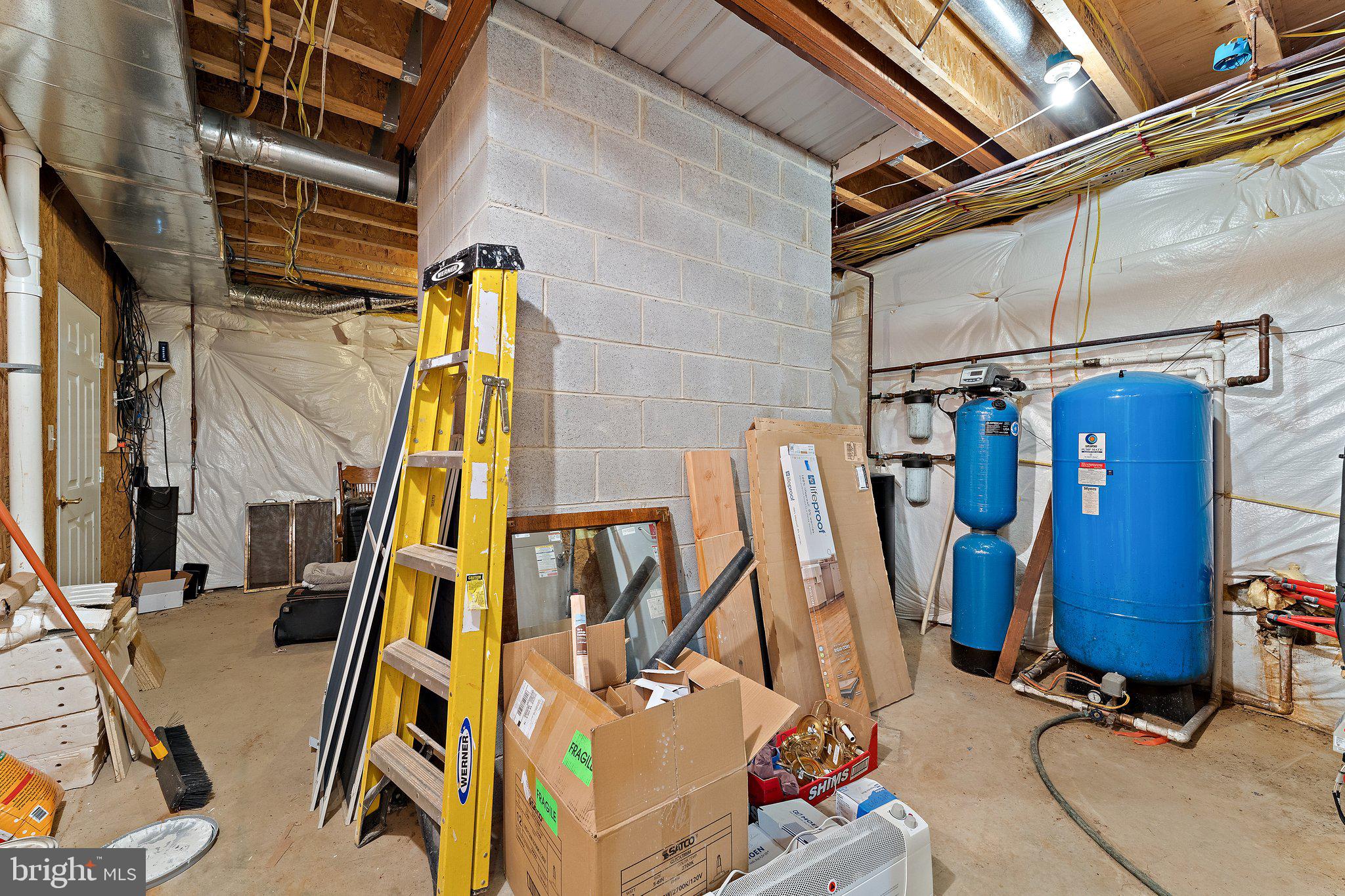 5536 Free State Road Marshall, VA 20115 - Photo 62 of 72 basement storage space next to garage