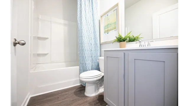 a bathroom with a sink a toilet and a bathtub