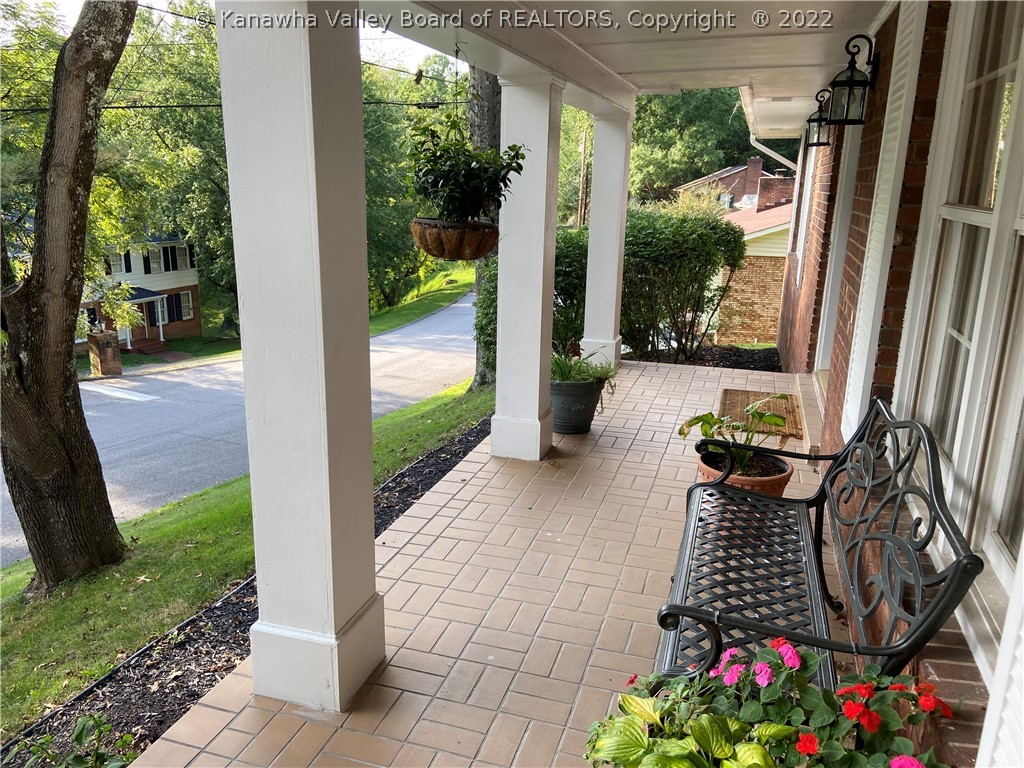 Cute front porch