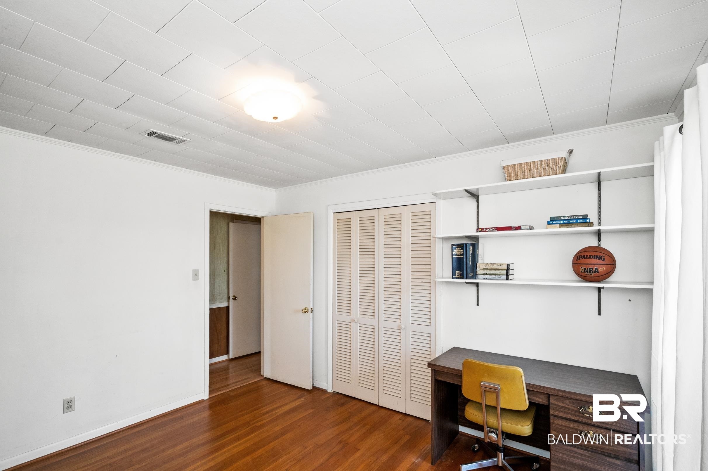 15600 Fackler Road Loxley, AL 36551 - Photo 19 of 51 Office area featuring dark hardwood / wood-style floors