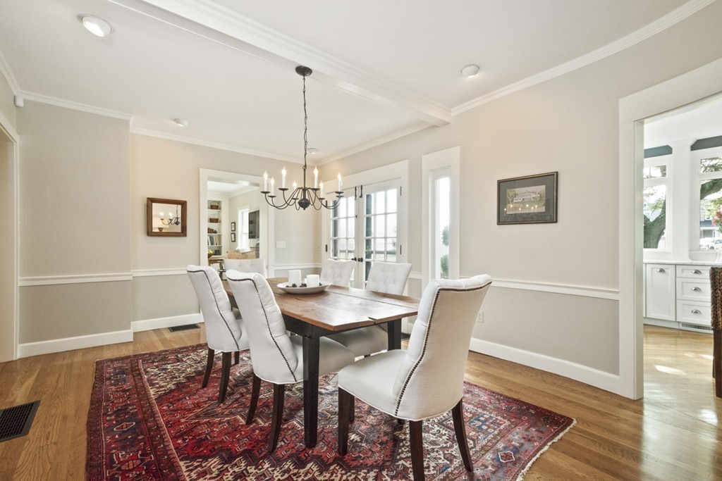 282 King Caesar Road Duxbury, MA 02332 - Photo 17 of 30 a view of a dining room with furniture window and wooden floor