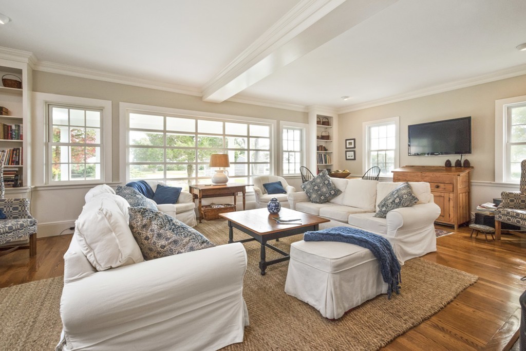 282 King Caesar Road Duxbury, MA 02332 - Photo 19 of 30 a living room with furniture and a flat screen tv
