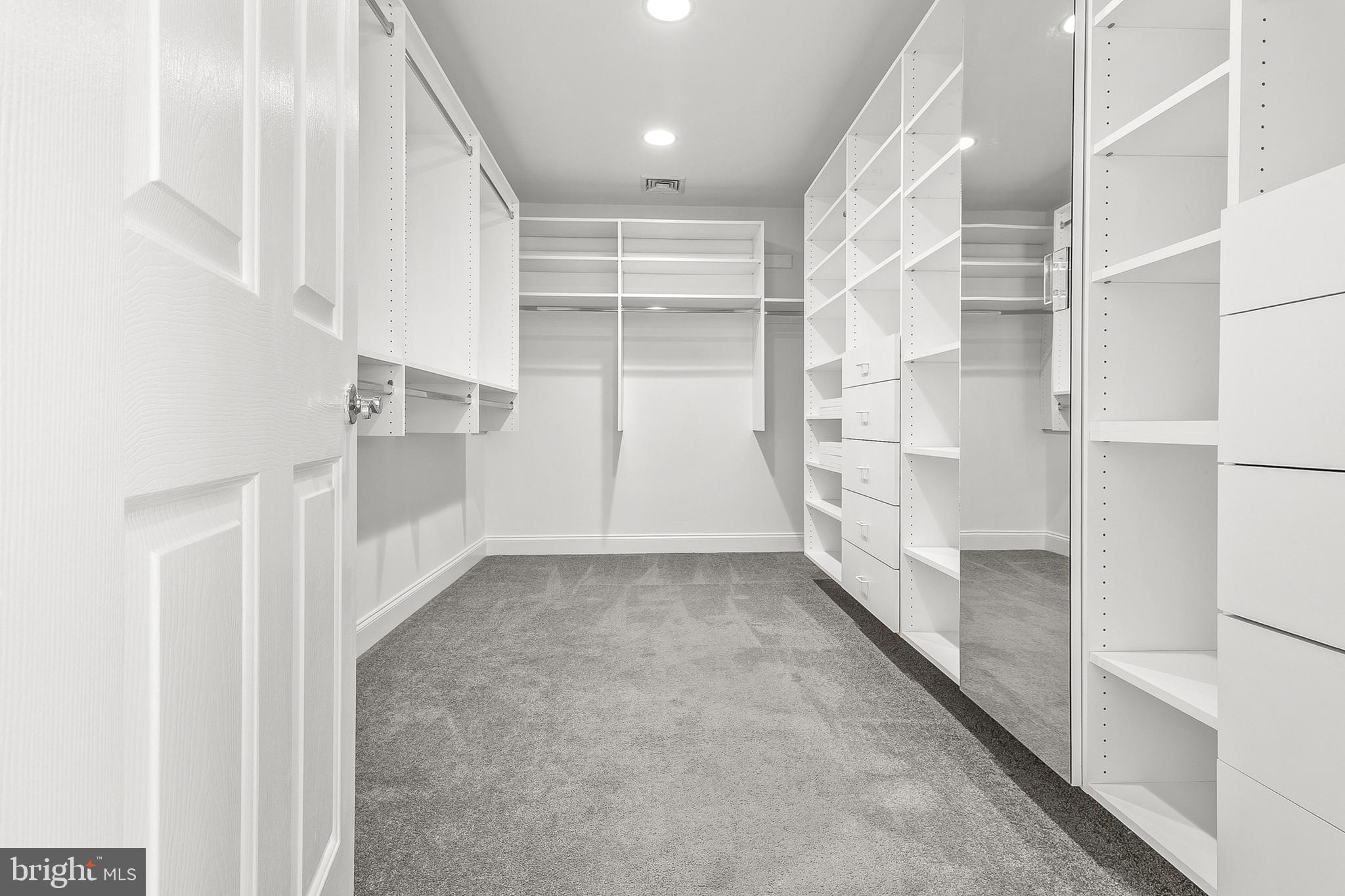 4 Greystone Circle Newtown Square, PA 19073 - Photo 21 of 51 a view of walk in closet with empty racks
