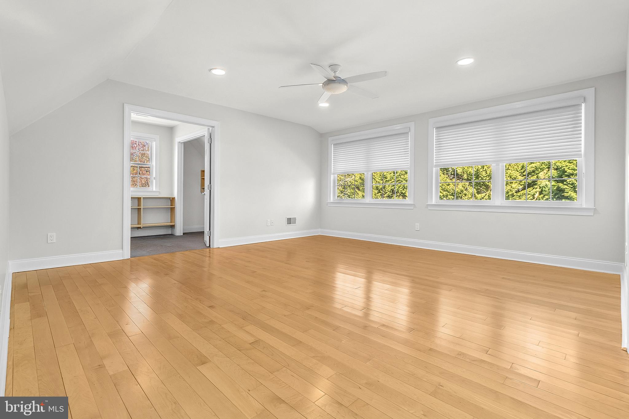 4 Greystone Circle Newtown Square, PA 19073 - Photo 26 of 51 a view of empty room with wooden floor and fan