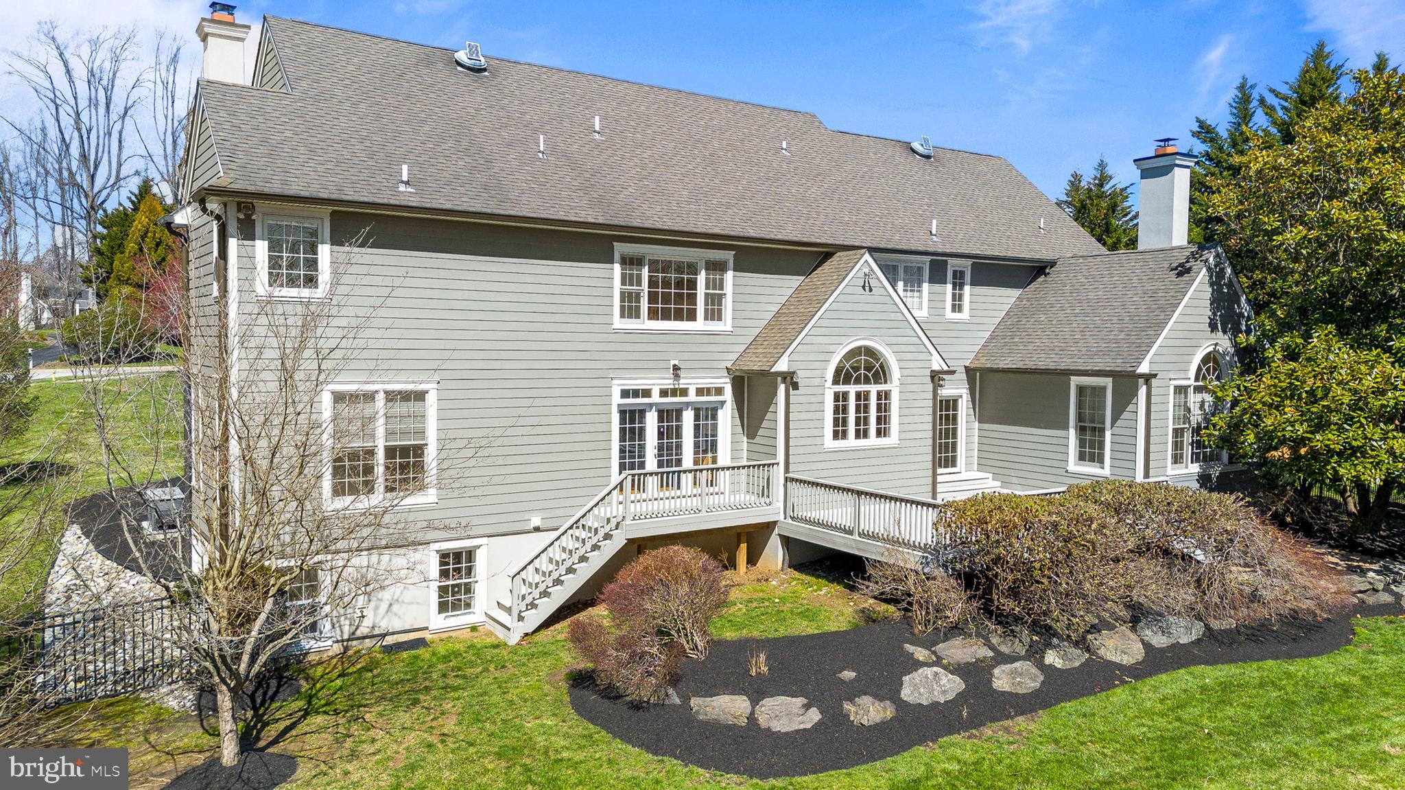 4 Greystone Circle Newtown Square, PA 19073 - Photo 40 of 51 a front view of a house with garden