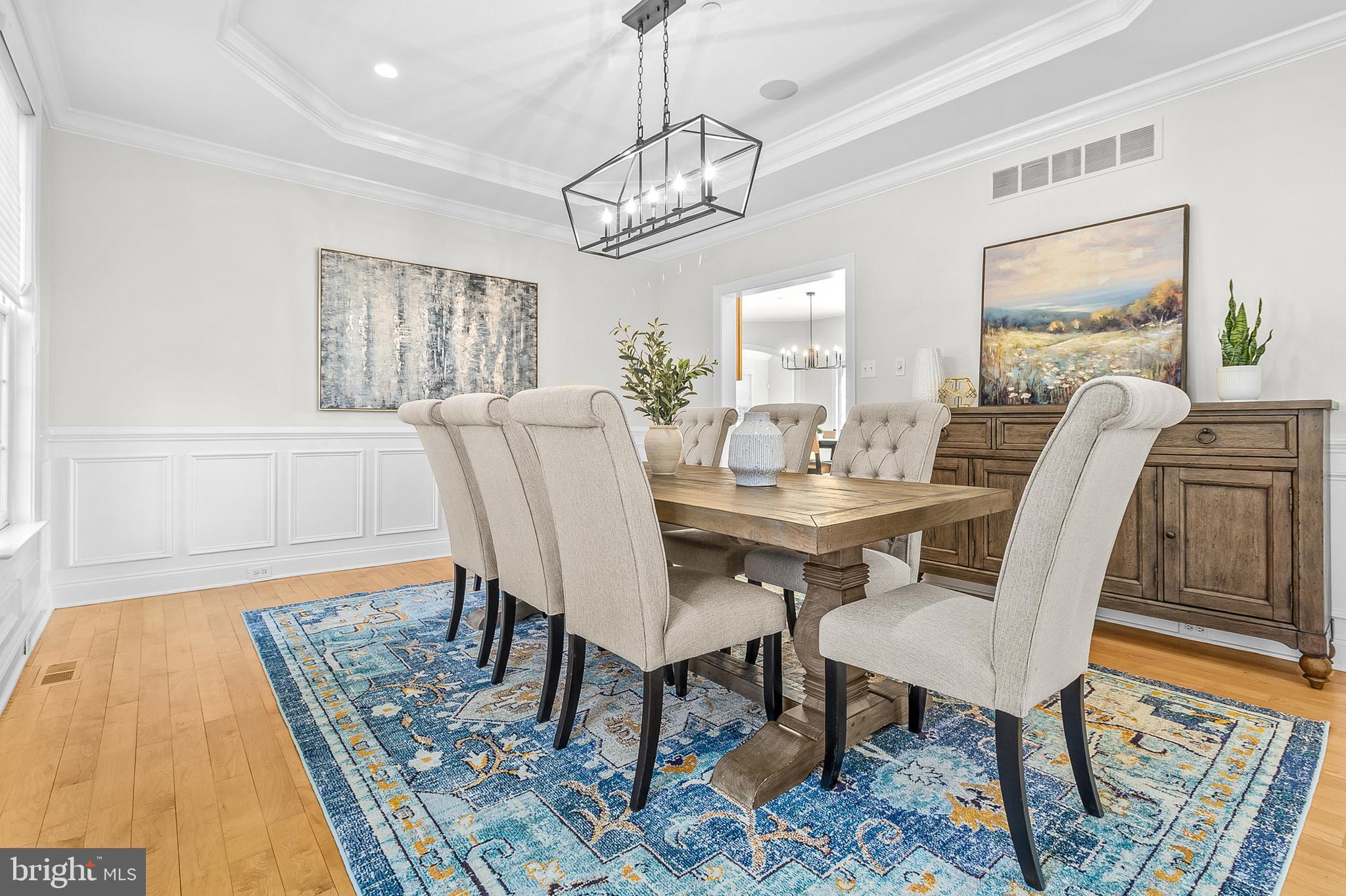 4 Greystone Circle Newtown Square, PA 19073 - Photo 8 of 51 a view of a dining room with furniture window and wooden floor