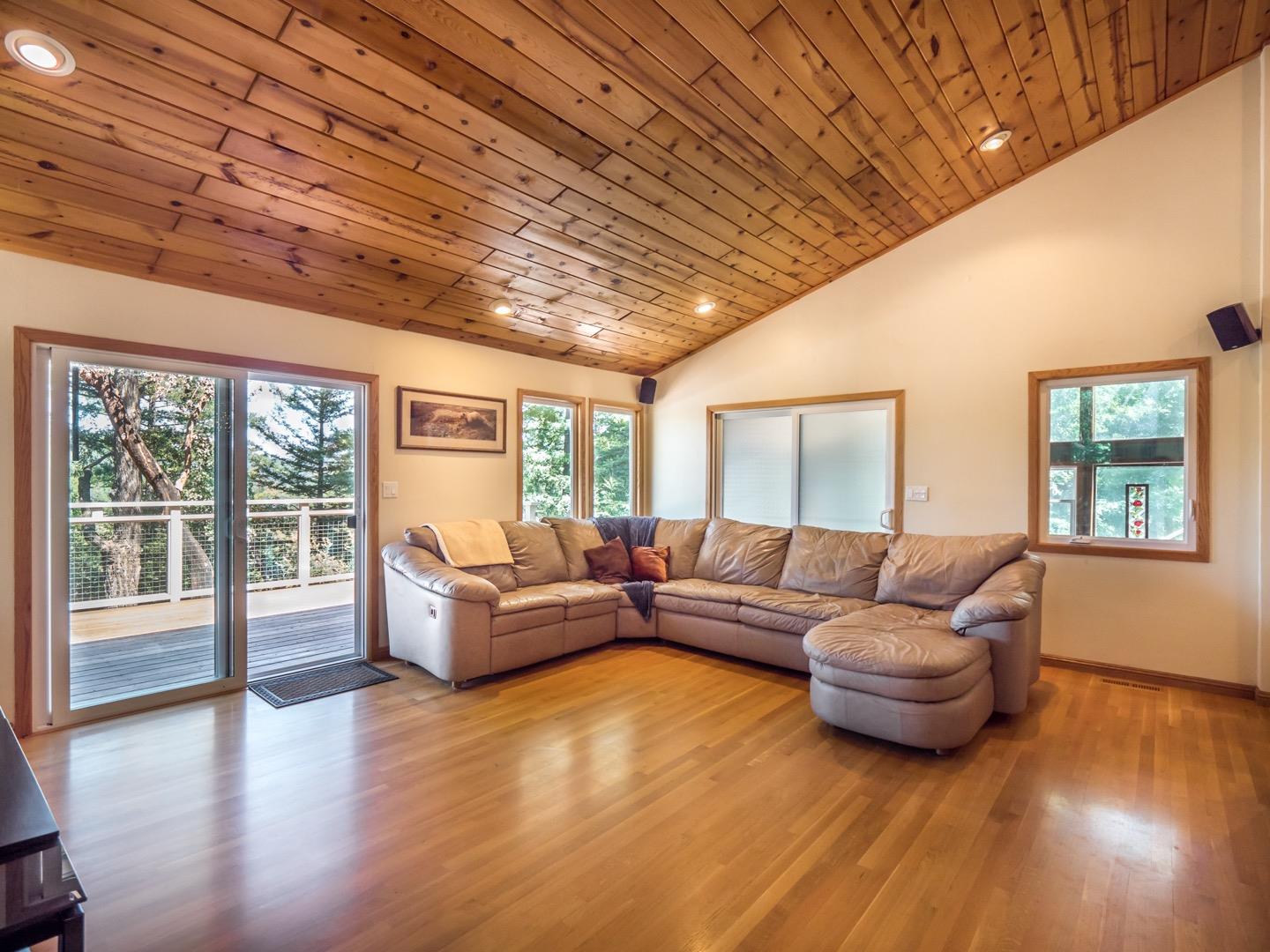18635 Favre Ridge Road Los Gatos, CA 95033 - Photo 24 of 74 a living room with furniture and a large window