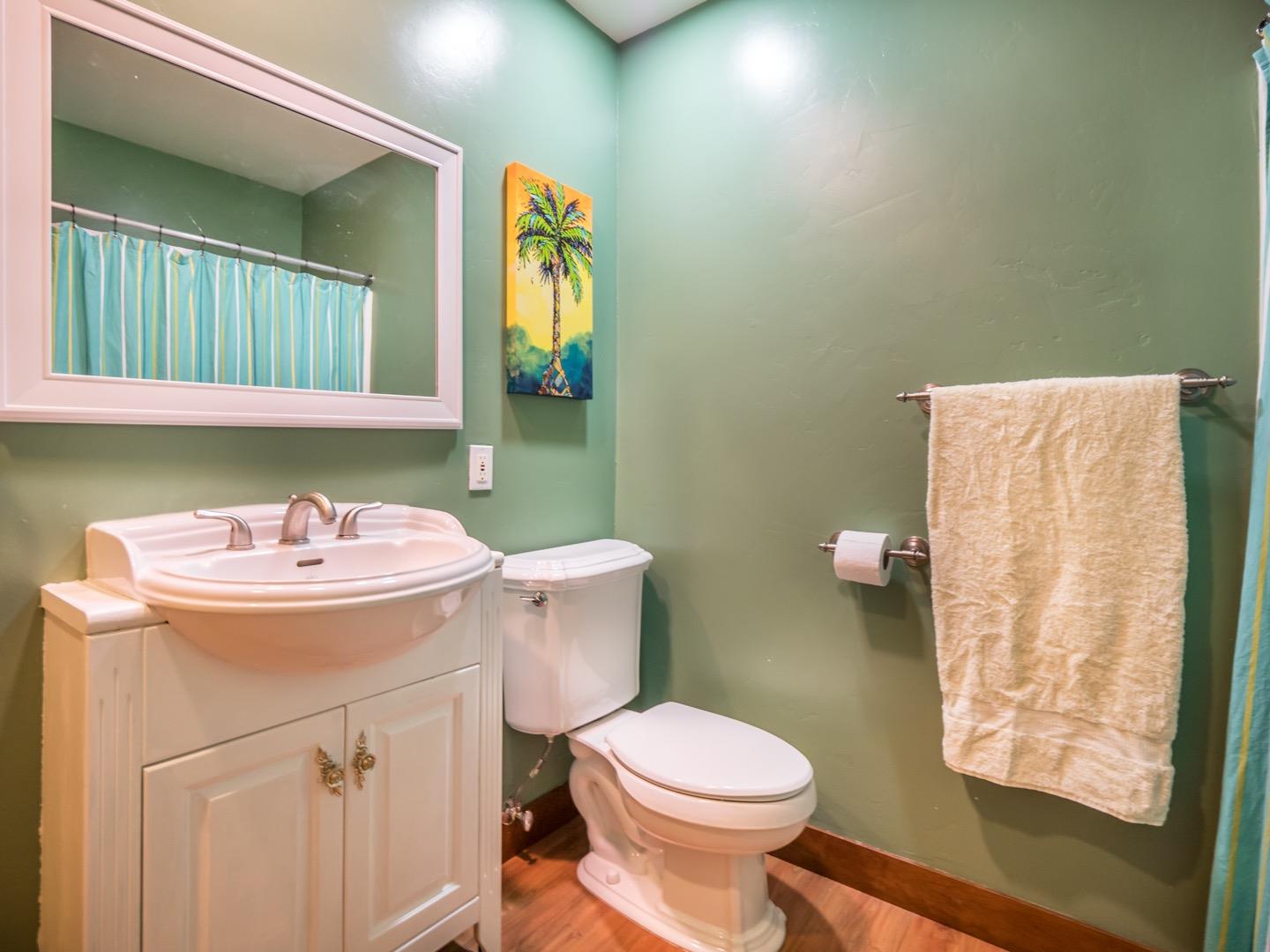 18635 Favre Ridge Road Los Gatos, CA 95033 - Photo 40 of 74 a bathroom with a sink a toilet and mirror