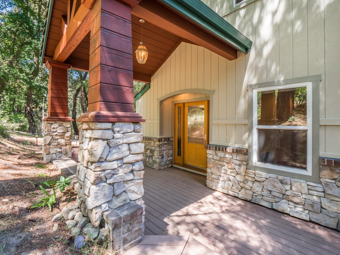 18635 Favre Ridge Road Los Gatos, CA 95033 - Photo 5 of 74 a view of front door of house with a street