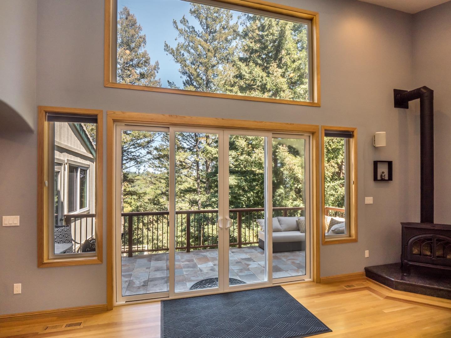 18635 Favre Ridge Road Los Gatos, CA 95033 - Photo 46 of 74 a living room with a large window