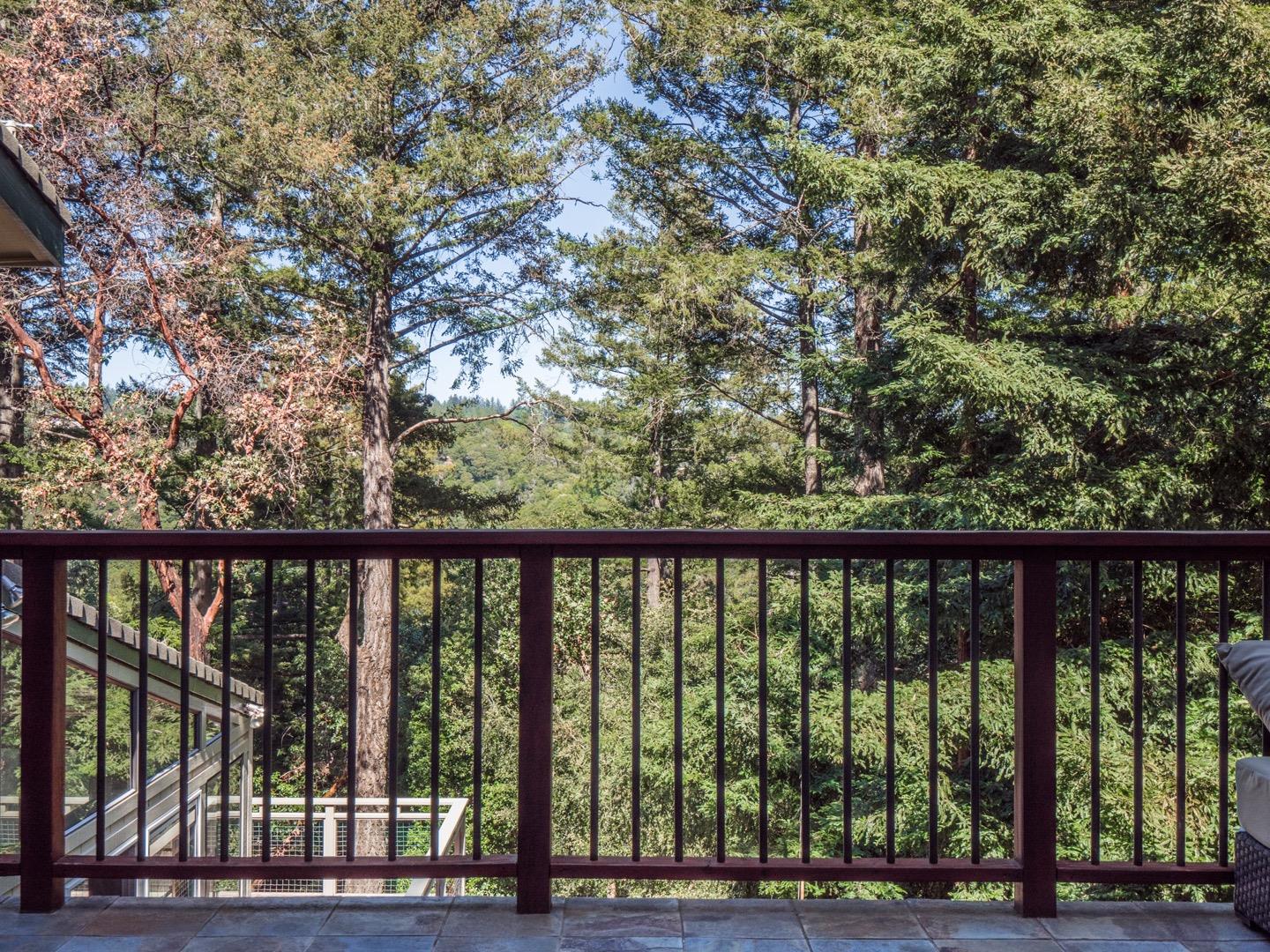 18635 Favre Ridge Road Los Gatos, CA 95033 - Photo 49 of 74 a view of balcony with yard