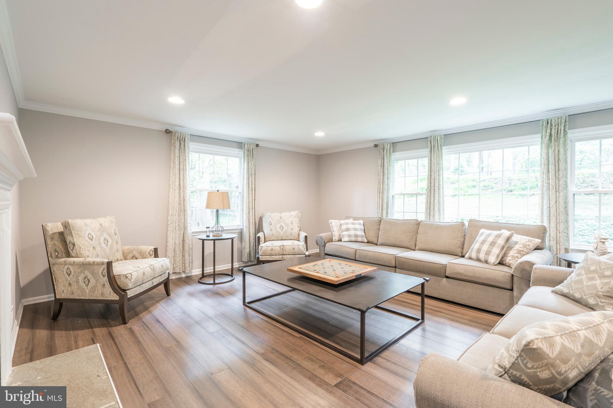489 Cassatt Road Berwyn, PA 19312 - Photo 12 of 61 Stunning distressed hardwood flooring