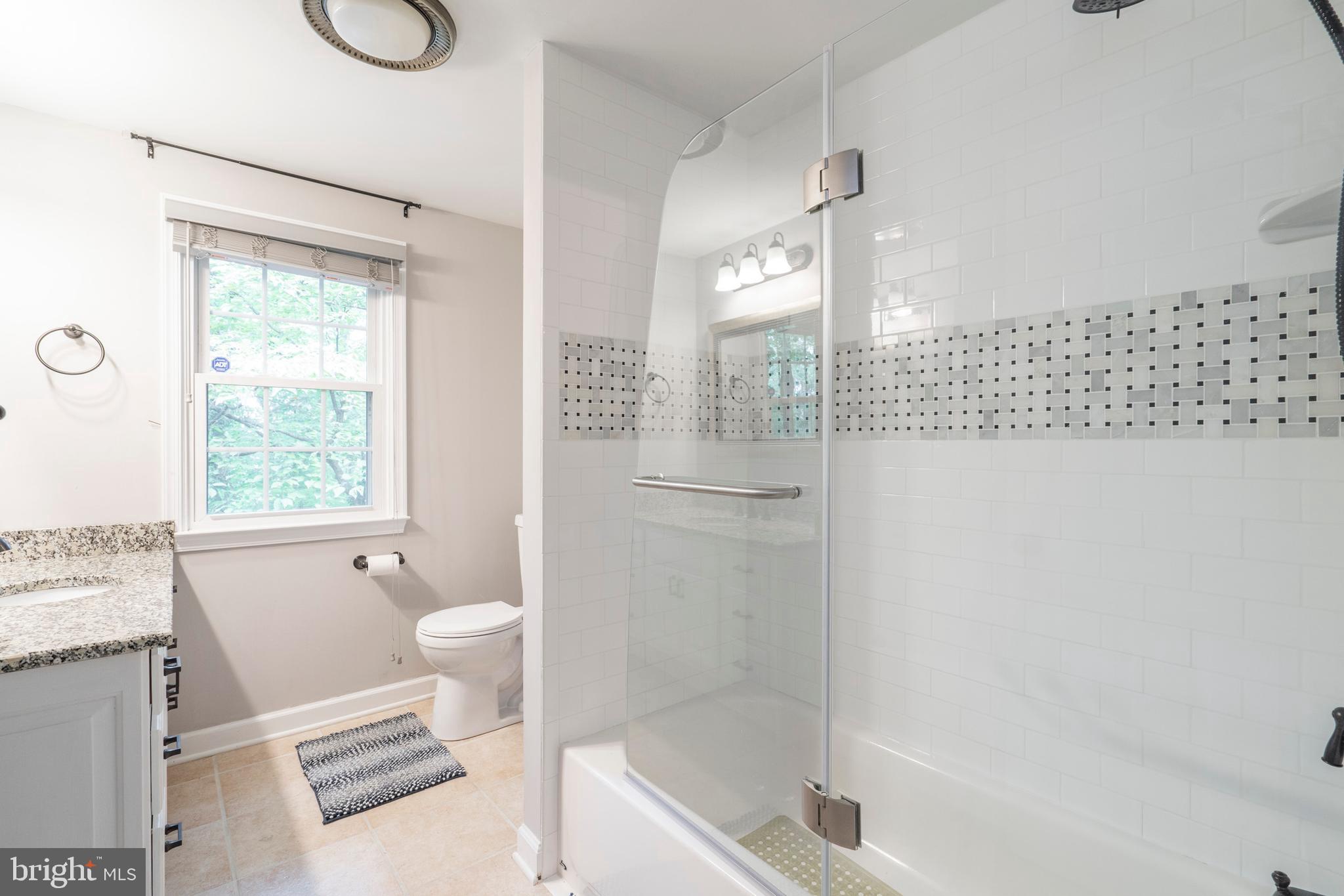 489 Cassatt Road Berwyn, PA 19312 - Photo 52 of 61 Hall Bathroom with tub and shower