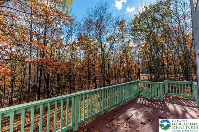 a view of a street with a tree