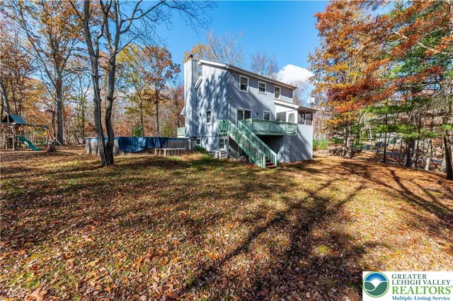 a view of outdoor space with garden