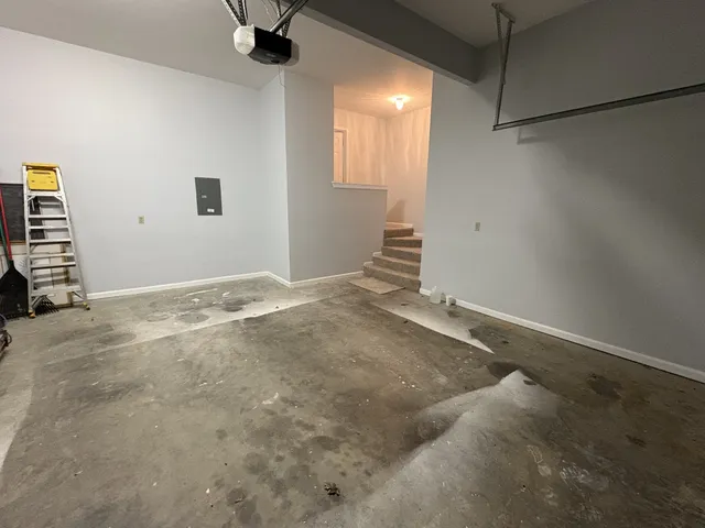 a view of backyard with trees