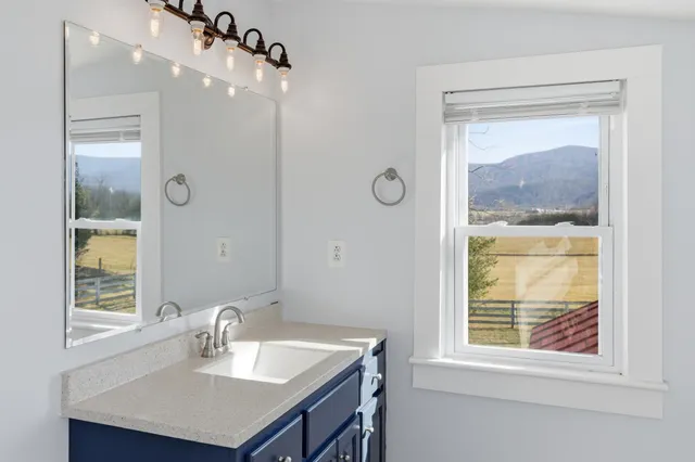 a view of a terrace with skyline