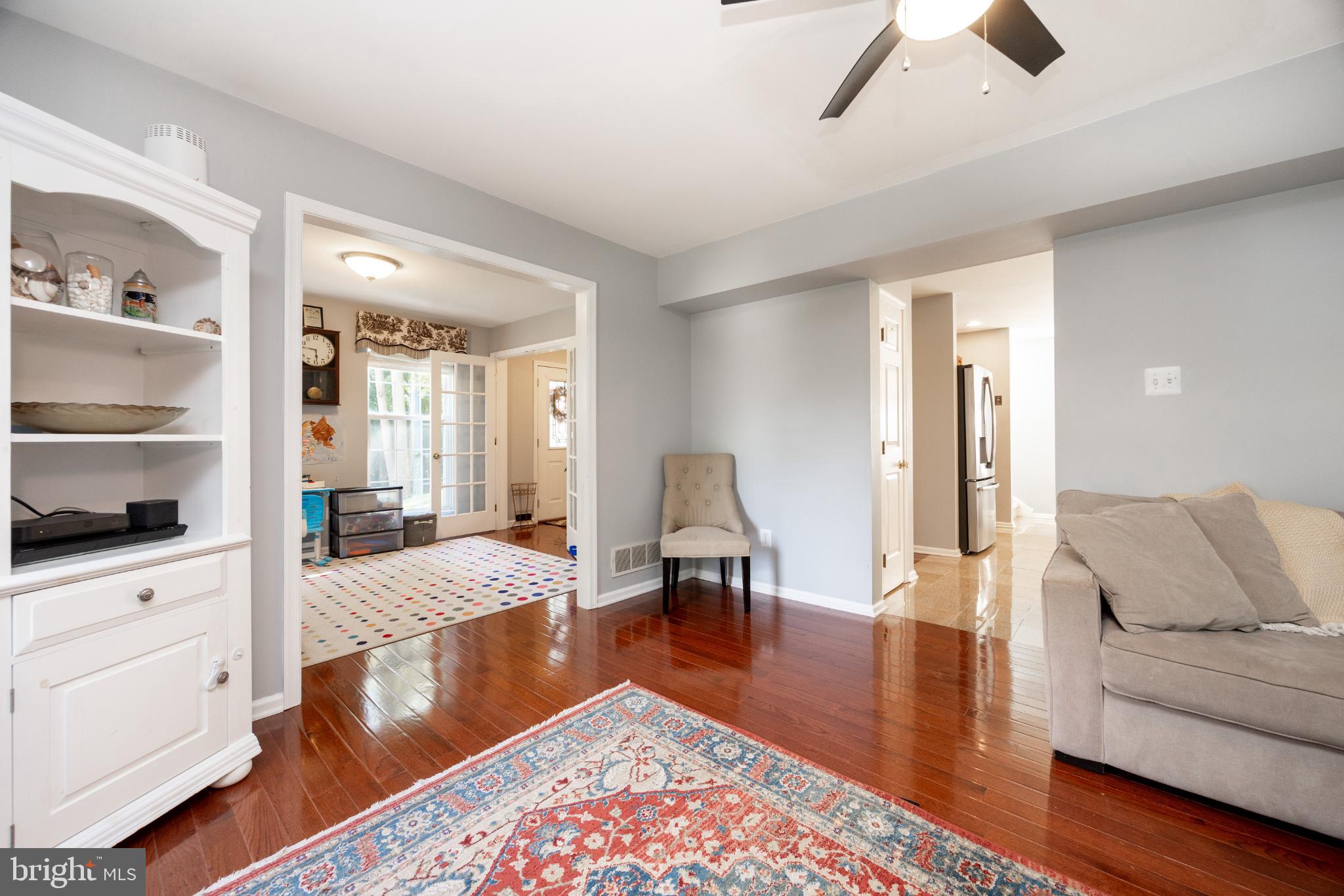 509 Beatty Road Media, PA 19063 - Photo 6 of 33 Inviting open space with warm hardwood floors.