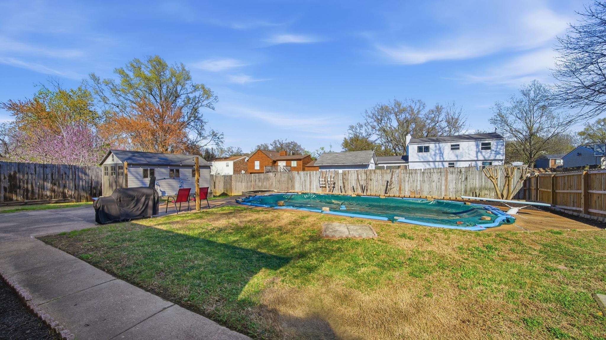 4182 Luther Road Bartlett, TN 38135 - Photo 21 of 40 a view of a house with a yard and sitting area