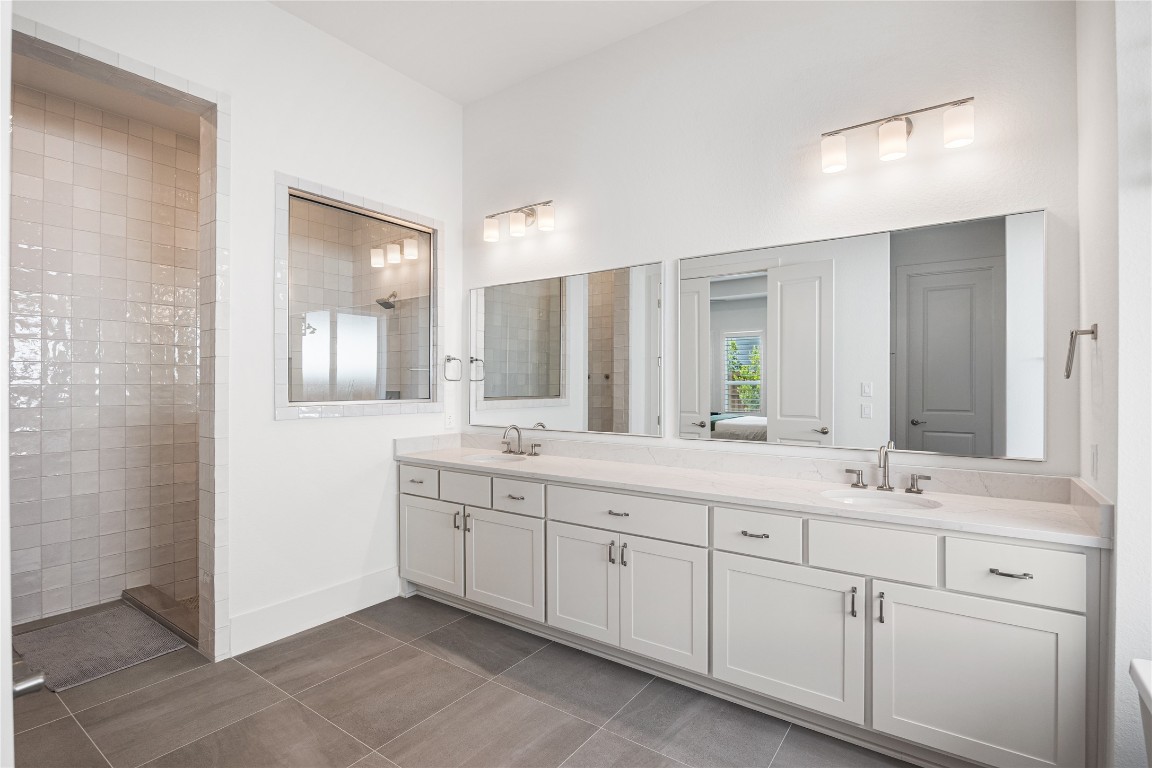 4114 Pleasant Ridge Drive Spring, TX 77386 - Photo 21 of 48 Elevated cabinetry in the primary bathroom.