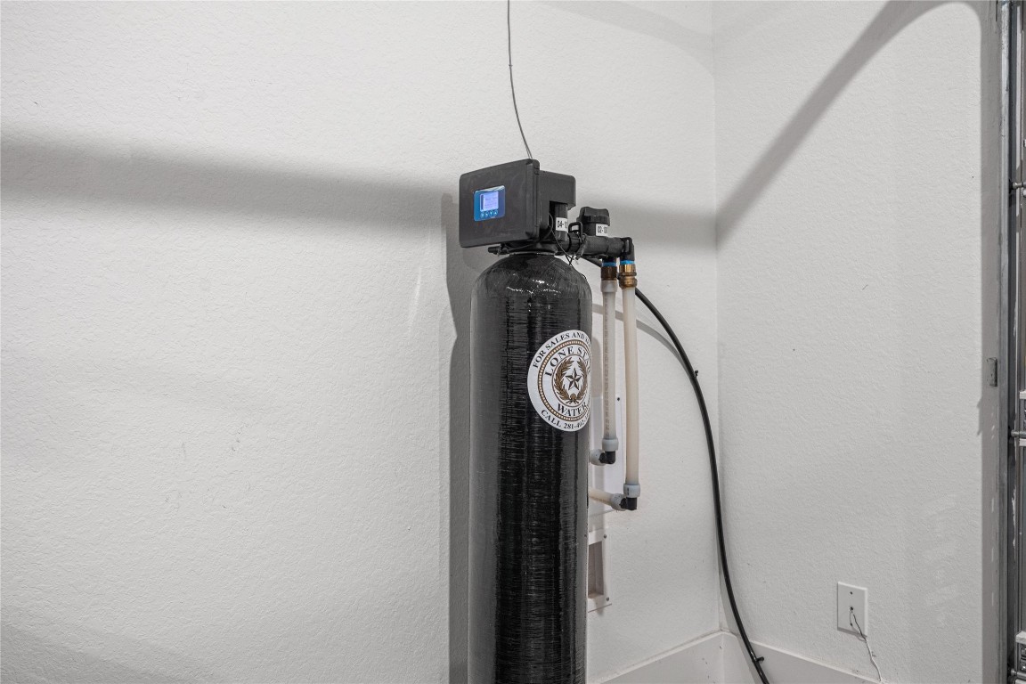 4114 Pleasant Ridge Drive Spring, TX 77386 - Photo 36 of 48 Whole home water softener includes virus and bacteria filters.