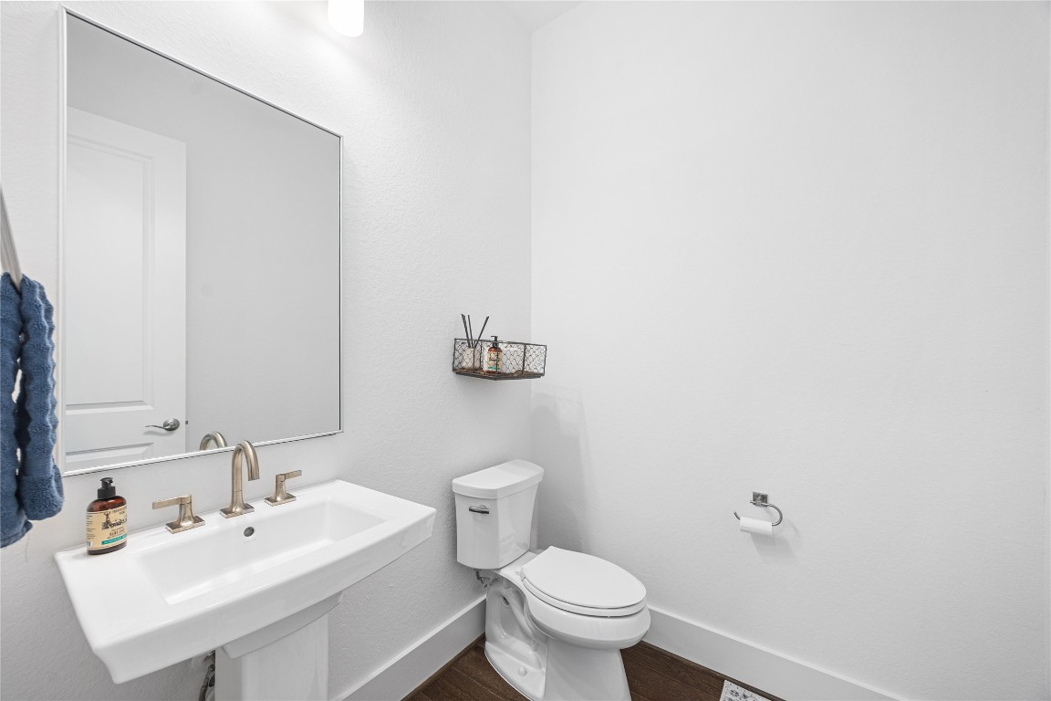 4114 Pleasant Ridge Drive Spring, TX 77386 - Photo 9 of 48 Powder restroom located near the study.