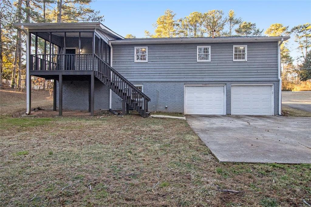 4074 Yeager Road Douglasville, GA 30135 - Photo 1 of 1 a view of backyard of house