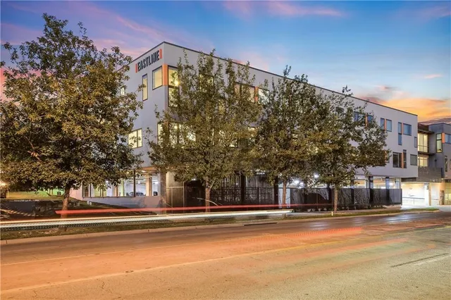 a view of city with tall buildings