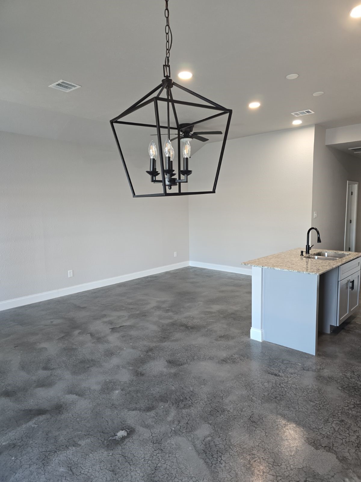 13314 HP Johnson Street, Unit B Kendleton, TX 77451 - Photo 2 of 13 View of open concept Dining /Living/ Kitchen