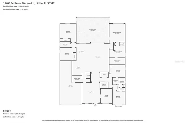 $599,900 | 11403 Scribner Station Lane, Lithia, FL 33547