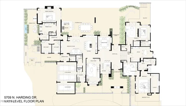 $15,795,000 | 5709 North Harding Drive, Paradise Valley, AZ 85253