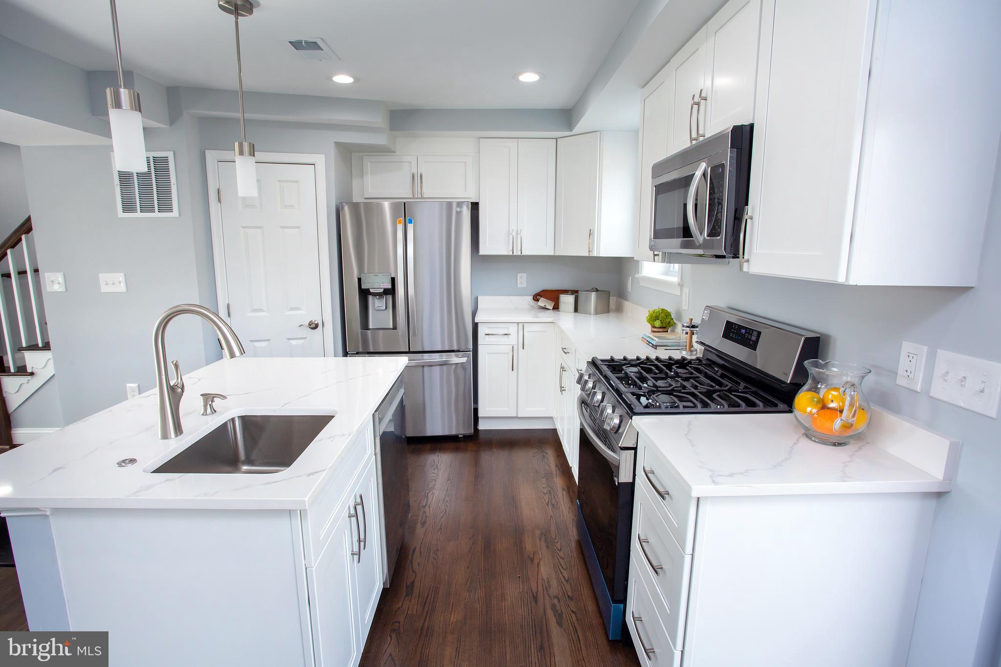 1364 W Street Northeast Washington, DC 20018 - Photo 16 of 80 Nice Ergonomic layout w/ lots of cabinets