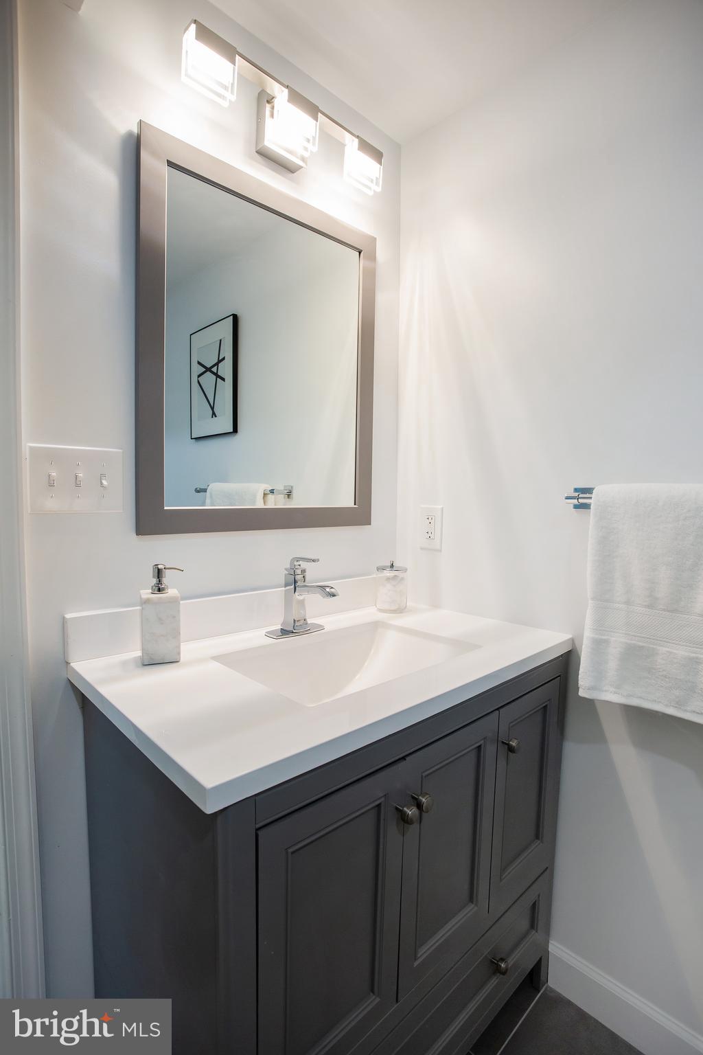 1364 W Street Northeast Washington, DC 20018 - Photo 36 of 80 With a well lit mirror