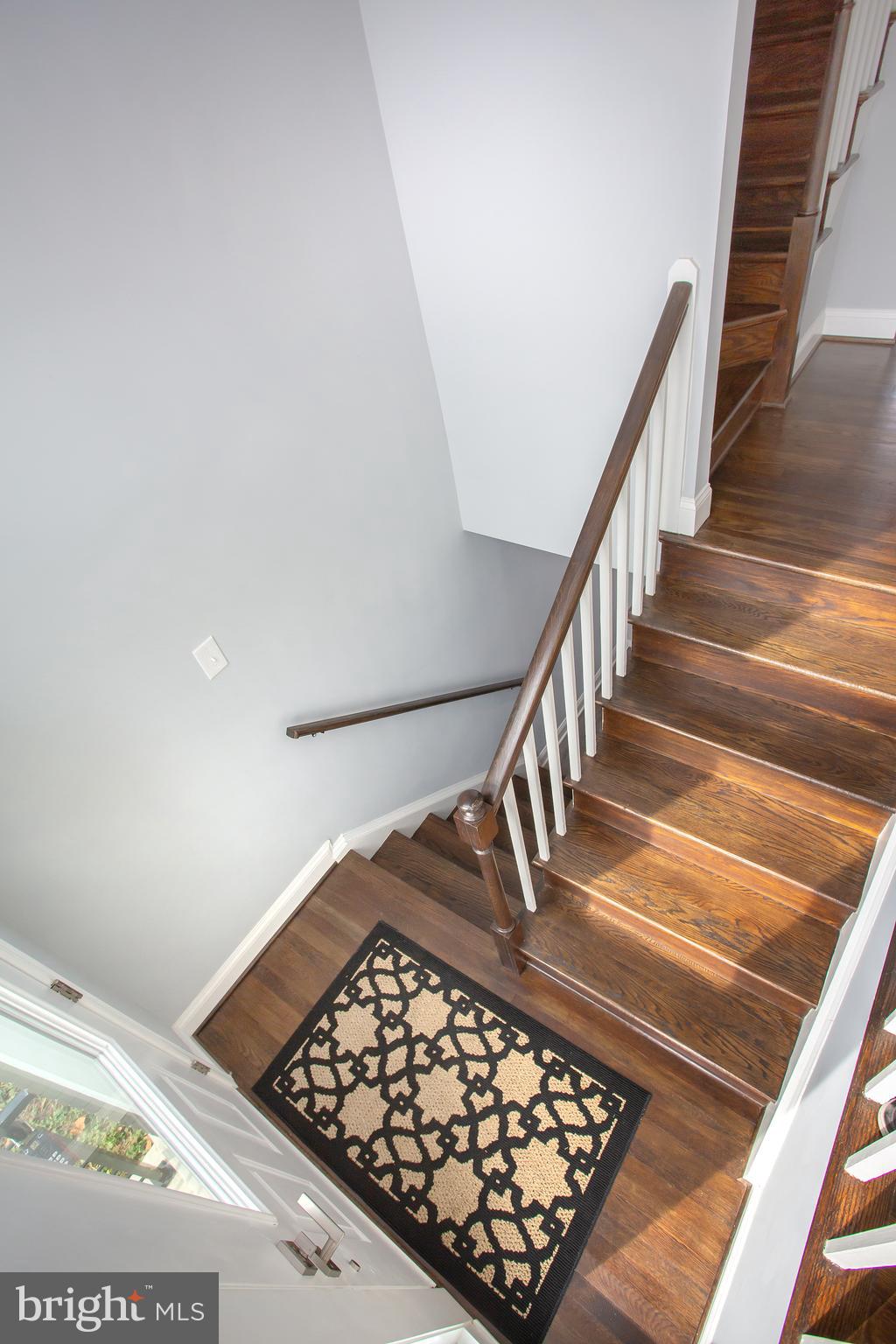 1364 W Street Northeast Washington, DC 20018 - Photo 47 of 80 Stairs to main floor and Lower Level