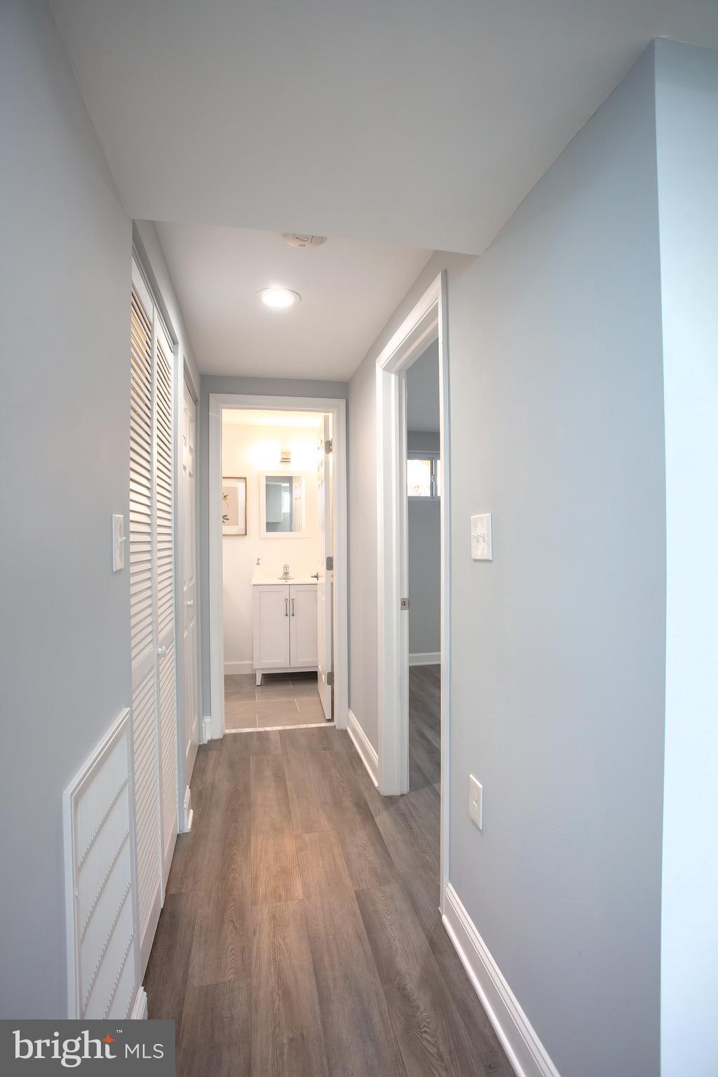 1364 W Street Northeast Washington, DC 20018 - Photo 53 of 80 LL Hallway to 3rd Bath and 4th Bedroom