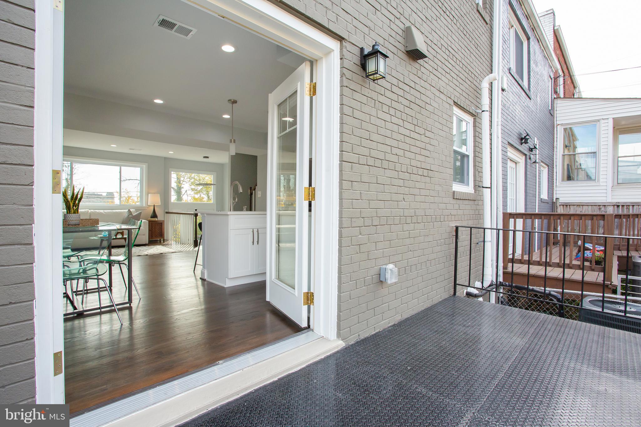 1364 W Street Northeast Washington, DC 20018 - Photo 66 of 80 Deck is low maintenance and fireproof!