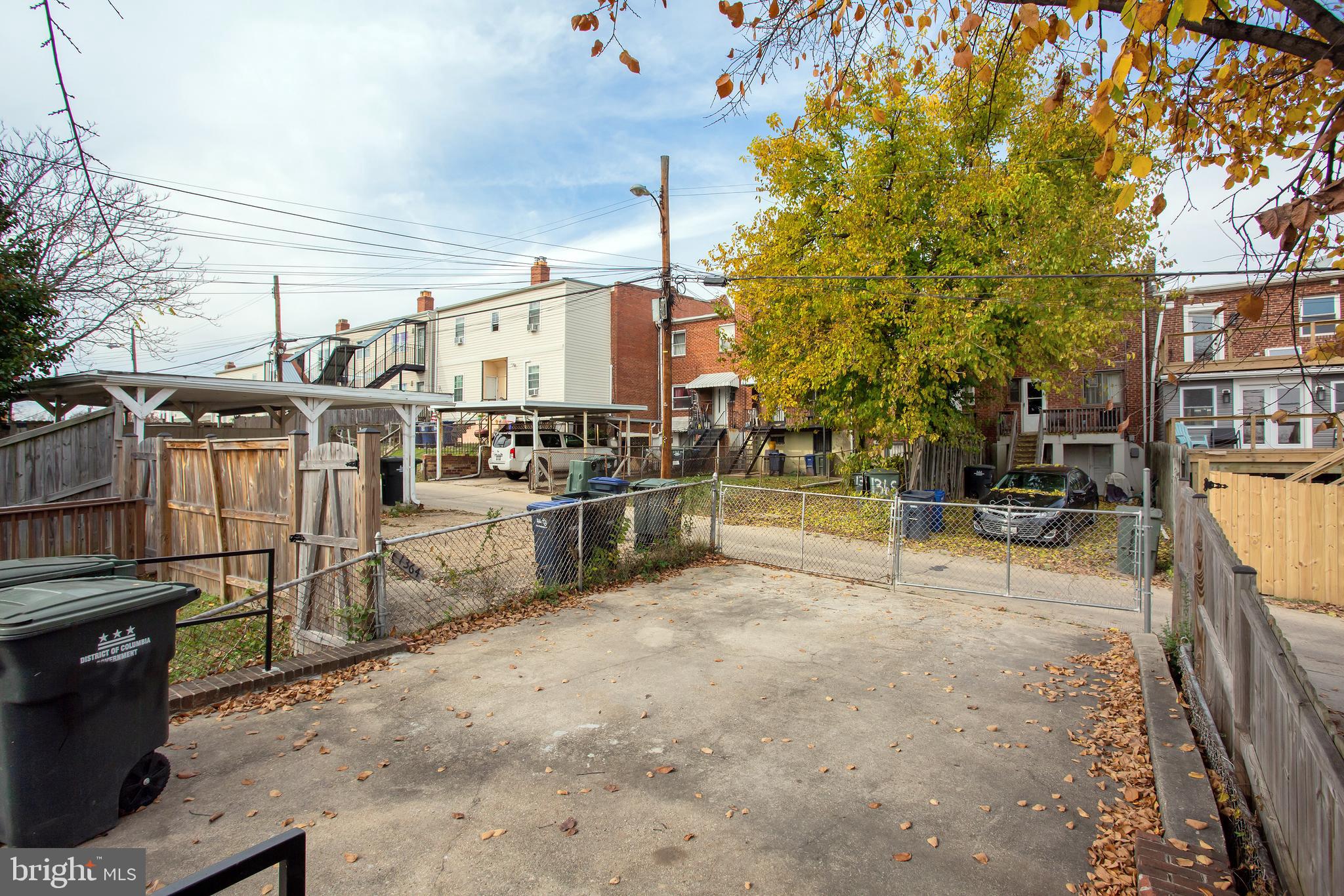 1364 W Street Northeast Washington, DC 20018 - Photo 75 of 80 Parking and Alley