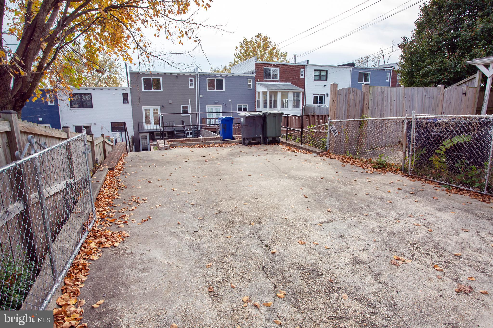 1364 W Street Northeast Washington, DC 20018 - Photo 77 of 80 Parking and Alley